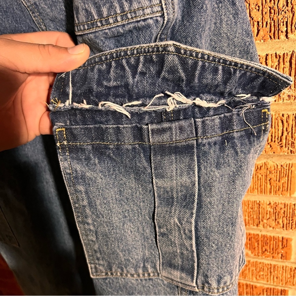 BDG 90’s Cargo Denim Straight Leg Jeans Size 29 - Picture 6 of 6